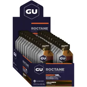 124612 Gu Energy Roctane Gel - Cold Brew Coffee Box Of 24