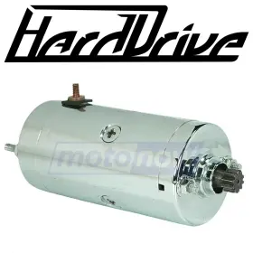 Harddrive Mn/2mm2 Starter Motor For 1985-1987 Harley Davidson Fxrc Low Rider Chrome Gp