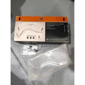 Harley Davidson 32077-07 Cylinder Base Cover Smooth Dyna Touring New Open Box
