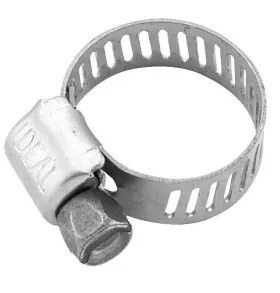 111-6205 Helix Racing Worm Drive Hose Clamps 7mm To 17mm 10-pack