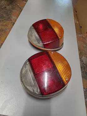 133945289 Hella Vw Bug Super Beetle Tailights Tail Light Set 1973 - 1979