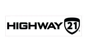 489-9003 Highway 21 Full Logo Sticker 6 Inch X 1.42 50pks