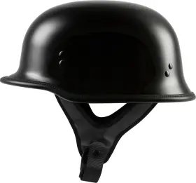 H77-10005x Highway 21 9mm German Beanie Helmet Gloss Black 5x
