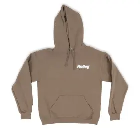 10431-mdhol Holley Hooded Sweatshirt - Fleece Adult Medium Safari Each