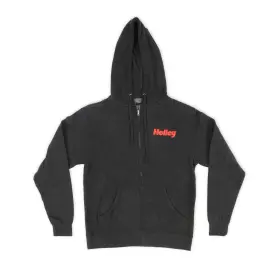 10433-lghol Holley Hooded Sweatshirt Full-zip - Fleece Adult Large Heather