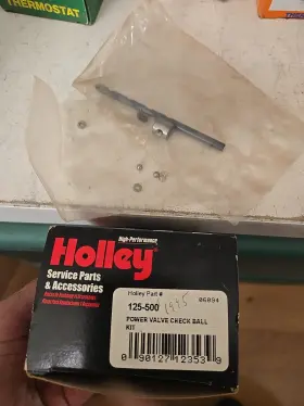 Hly125-500 Holley Power Valve Check Ball Kit