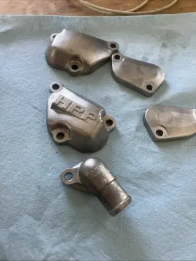 12103-kz3-700 Honda Cr250r 1990-1991 Water Hose Used Oem And Power Valves Cover
