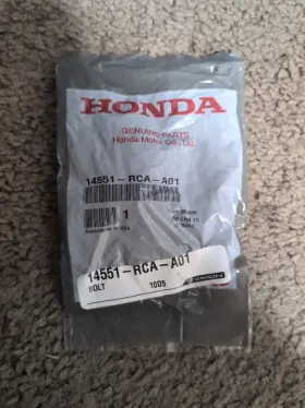 14551-rca-a01 Honda Genuine Bolt Timing Belt Idler