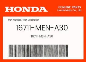16711-men-a30 Honda Genuine O-ring 3.7x73.9 -