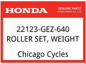 22123-gez-640 Honda Oem Part Roller Set Weight