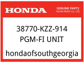 38770-kzz-914 Honda Oem Part Pgm-fi Unit