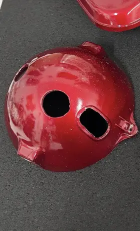 61301-331-01 Honda Sl125 Sl100 Xl100a 1971-73 Red Headlight Bowl And Ring