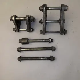7910065 Honda 2001 Xr650l Engine Mounting Bolts Hardware Motor Mounts Spacer Nuts Oem