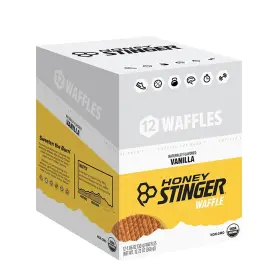 840189-09 Honey Stinger Waffle Bars - Vanilla 12-pieces