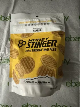 840417-02 Honey Stinger Mini Waffle Bars - Vanilla Free Shipping