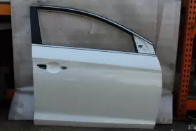 120-60582br Hyundai 2016 Sonata Right Passenger Side Front Door Shell White U.s. Built