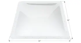01863 Icon Rv Skylight Sl3030w