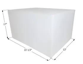 Wt3616 Icon 15009 Fresh Water Tank 22 1 2x13
