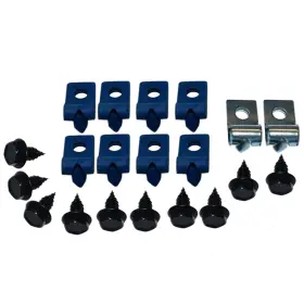 Buf311 Inline Tube 71-72 Buick A Body Fuel Line Clips Clamp Bracket Kit Set Nos R
