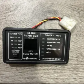 00-00903-150 Intellitec 00-00902-150 Used Rv 50 Amp Smart Ems Display Panel Working