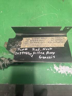 International 2034973c1 Gnuine New Bracket And Rad Neck Filler Assy Ships Free