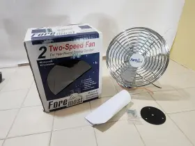 Zgg703007 International Navistar Defrost Fan 2-speed Heavy Duty Chrome 12v New