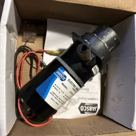 37010-0090 Jabsco Motor Pump Assembly 12v For Marine Toilet -