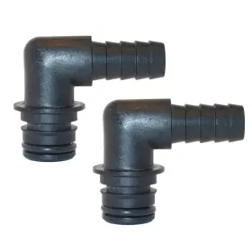 30651-1000 Jabsco 671880027328 Port Kit 90-degree Elbow 1/2 Inch Hose Fitting - Pair