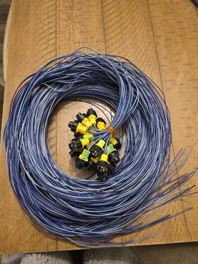 Jae Mx72a/mx72b 25 Series 2pin Connectors With Cables