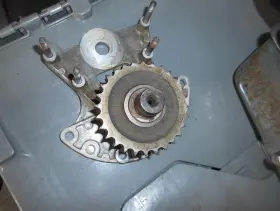 C4129 Jaguar Used Rear Timing Gear Bracket Xk120 To 3.8 Xke With