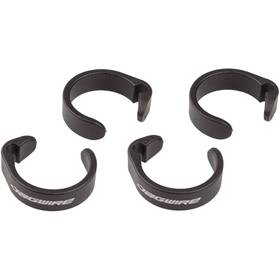 Jagwire Cha170 Clip Ring For E-bike Control Wires - 19.0-22.2mm Black Pack/4