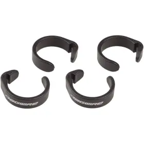 Cha170 Jagwire Clip Ring For E-bike Control Wires - 19.0-22.2mm Black Pack/4