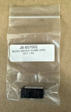 Jastram Jb-857002 Micro Switch 10 Amp Jog Part #