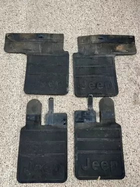 55155416 Jeep 45251 1997 Wrangler Oem Mud Flaps - Set Of 4