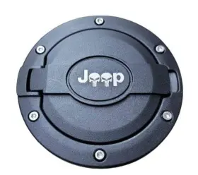S-jk0717-cap Jeep Jk Jku Gas Cover Skulls