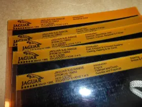 Rtc9893fw Jrt Jaguar Xjs Factory Original Parts Microfiche 1988-1991