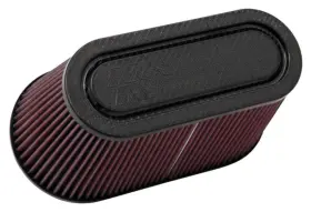 K&n Engineering 024844267191 Filter Univ Air Carb Fib T/b 3-1/2in Flg Od / 12x6in B 9-15/16x3-15