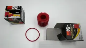 Hp-7021 K&n Engineering Qty 2 Oil Filter Fits Toyota Lexus Scion 1.50in Od X 2.25in H
