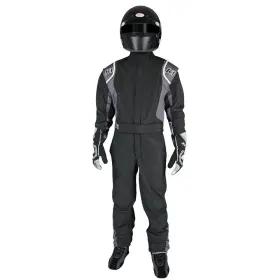 K1r20-pry-ng-3xs K1 Racegear Suit Precision Ii Black / Gray 3x-small Youth 20-pry-ng-3xs