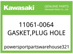 11061-0064 Kawasaki Oem Part Gasket Plug Hole