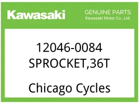 12046-0084 Kawasaki Oem Part Sprocket 36t