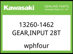 13260-1462 Kawasaki Oem Part Gear Input 28t