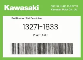 13271-1833 Kawasaki Genuine Plate Axle -