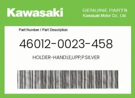 46012-0023-458 Kawasaki Genuine Holder-handle Upp P.silver -