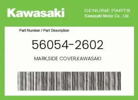 56054-2602 Kawasaki Genuine Mark Side Cover -