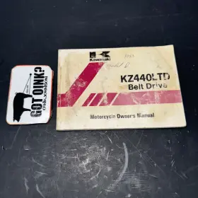 99920-1197 Kawasaki Kz 440 Ltd Owners Manual Vintage Motorcycle