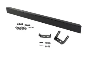 50714 Kentrol Black Rear Bumper Fits 1945-1986 Jeep Cj5 Cj7