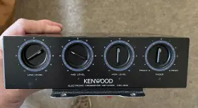 Kec-300 Kenwood Rare Vintage 1988 Electronic Crossover Network Car Audio Japan