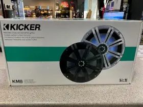 43km84lcw Kicker Km84lcw Marine Coaxial Speaker Pair