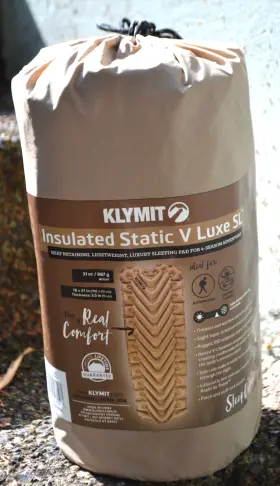 06iscy02d Klymit New Insulated Static V Luxe Sl Sleeping Pad 27 X 78